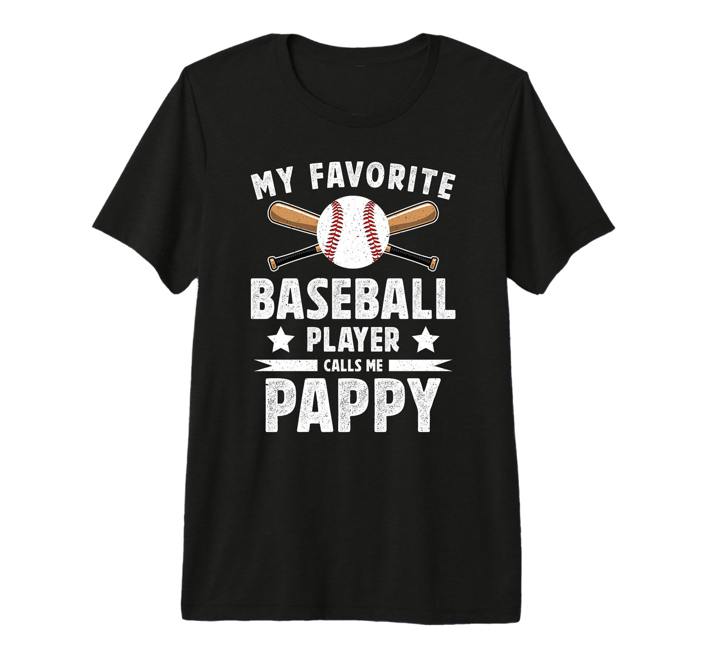 Mens My Favorite Baseball Player Pappy T-Shirt - Novelty Apparel Unisex - T-Shirt, Sweatshirt, Hoodie