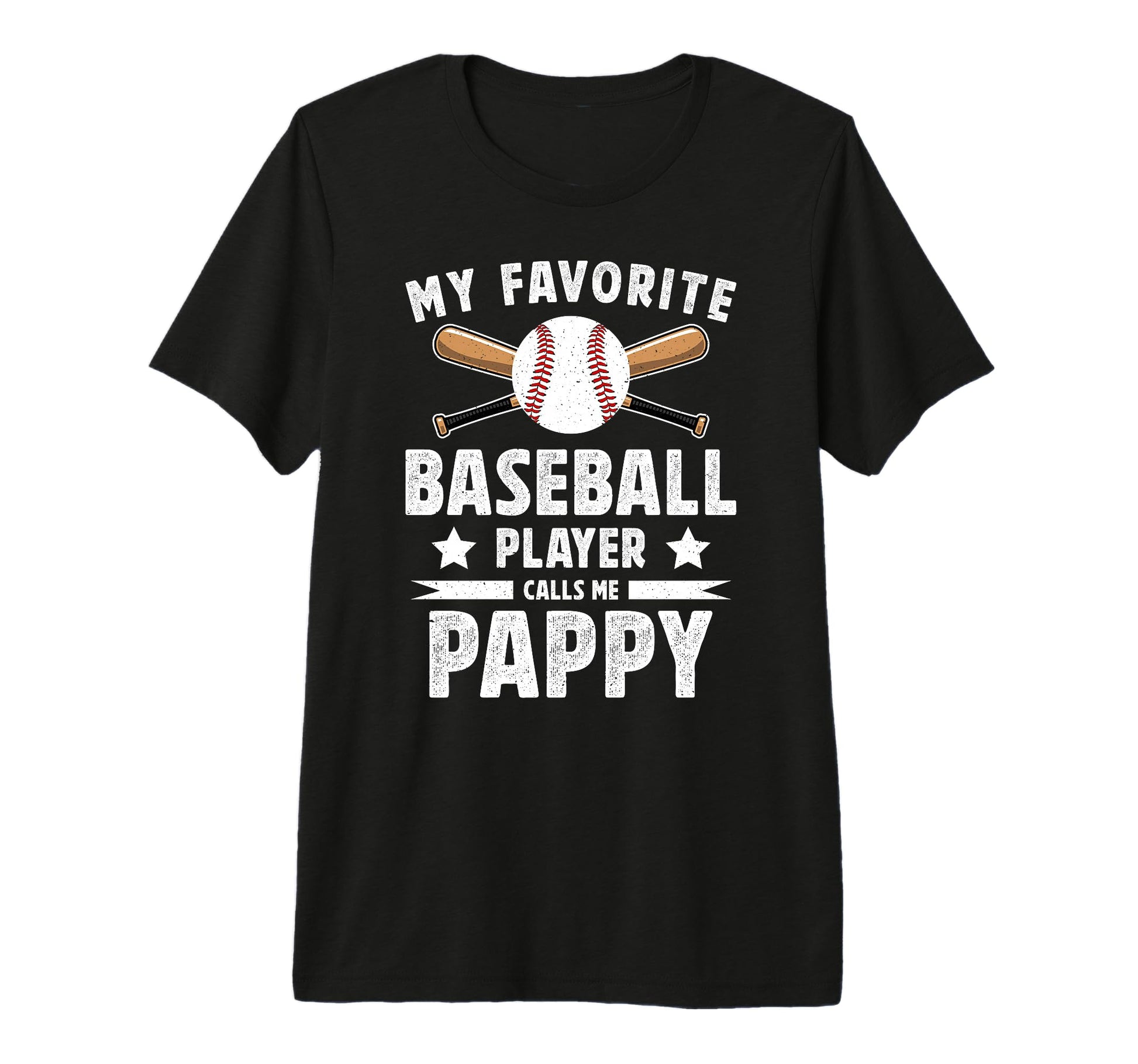 Mens My Favorite Baseball Player Pappy T-Shirt - Novelty Apparel Unisex - T-Shirt, Sweatshirt, Hoodie