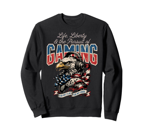 Funny Patriotic Usa Flag Usa Sweatshirt - Casual Everyday Wear Unisex - T-Shirt, Sweatshirt, Hoodie