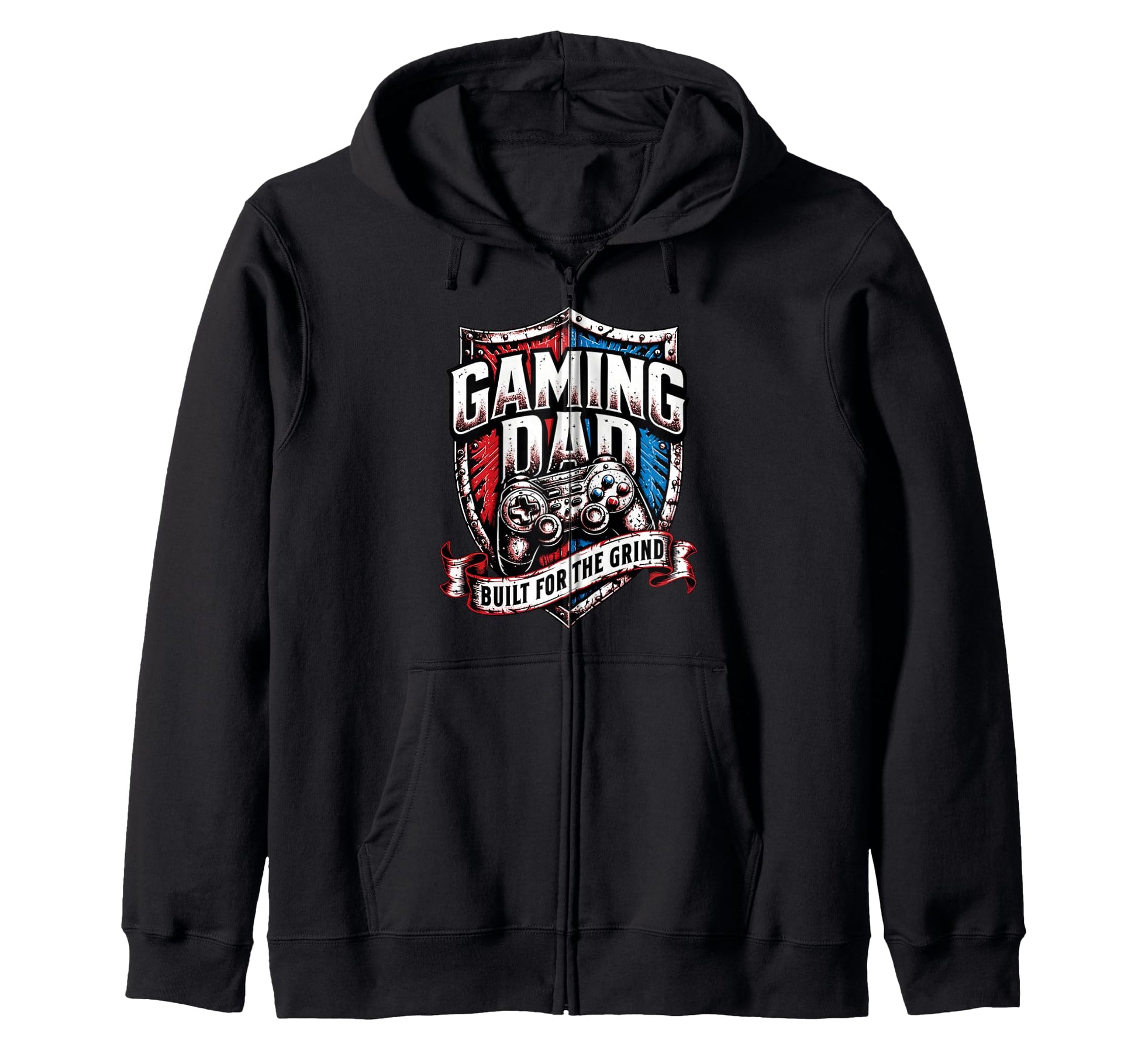Usa Fathers Day Patriotic Gaming Father Hoodie - Unique Graphic Unisex - T-Shirt, Sweatshirt, Hoodie