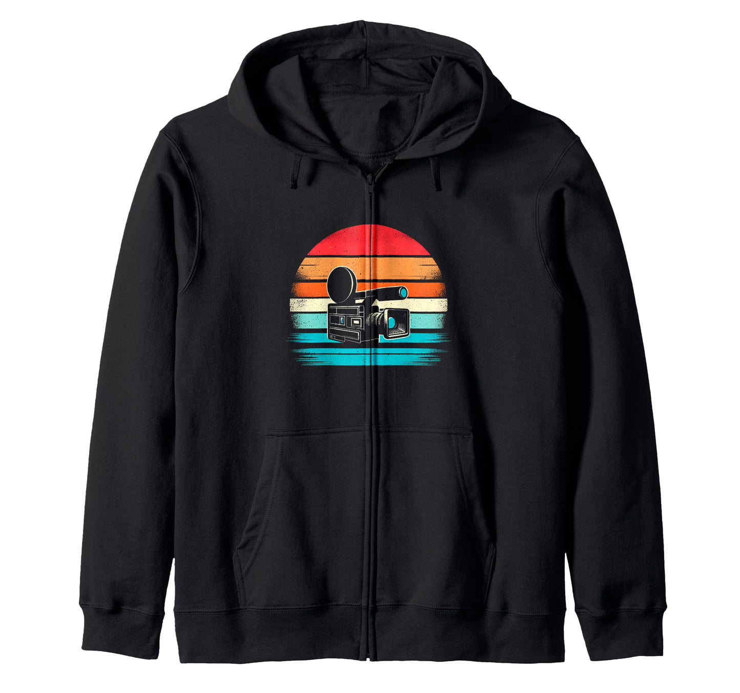 Camera Sunset Sweatshirt - Aesthetic Graphic Men Women - T-Shirt, Sweatshirt, Hoodie