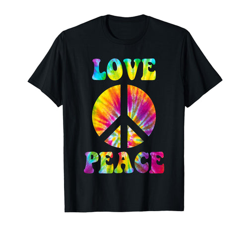 70S And Hippie Peace Sign Love T-Shirt - Novelty Apparel Men Women - T-Shirt, Sweatshirt, Hoodie