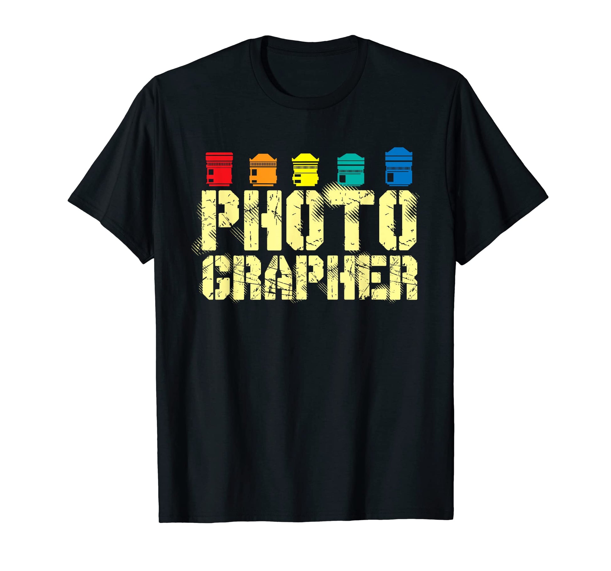 Photographer Photography Camera Lens Focus T-Shirt - Graphic Print Unisex - T-Shirt, Sweatshirt, Hoodie