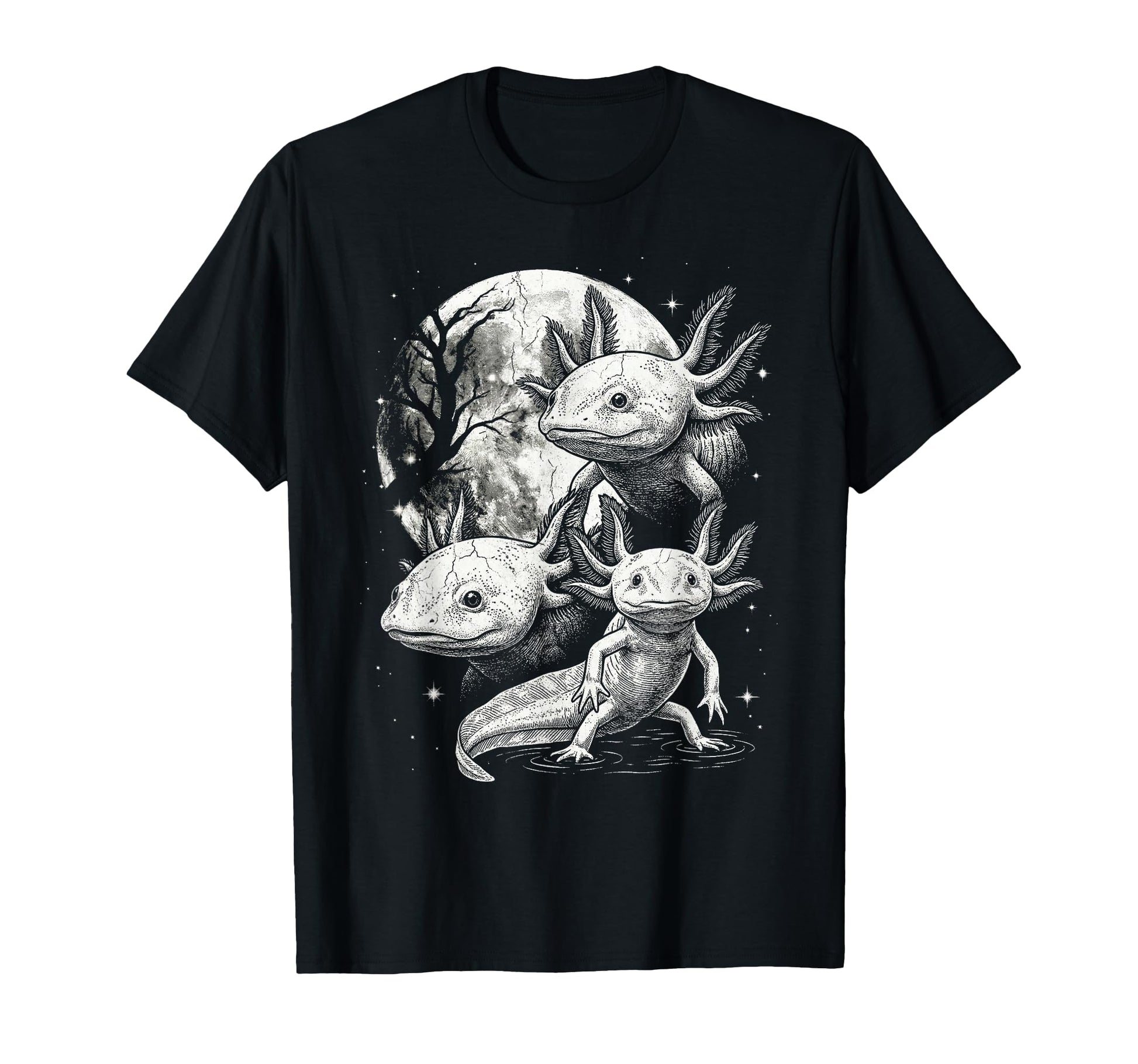 Axolotl 90S Aesthetic Y2K Axolotl T-Shirt - Casual Everyday Wear Men Women - T-Shirt, Sweatshirt, Hoodie