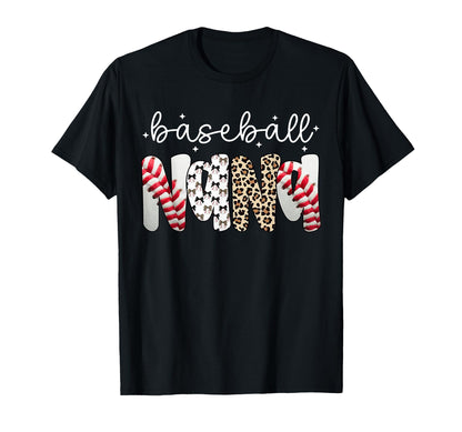 Distressed Leopard Game Day Baseball T-Shirt - Novelty Apparel for Adults - T-Shirt, Sweatshirt, Hoodie