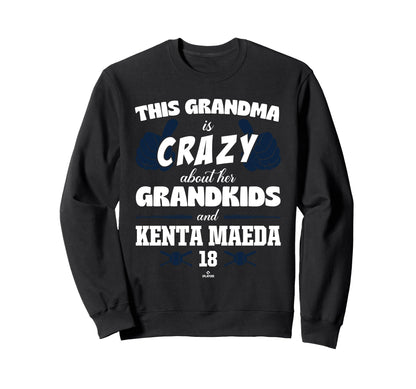 Grandma Crazy Kenta Maeda Detroit Sweatshirt - Trendy Graphic Unisex - T-Shirt, Sweatshirt, Hoodie