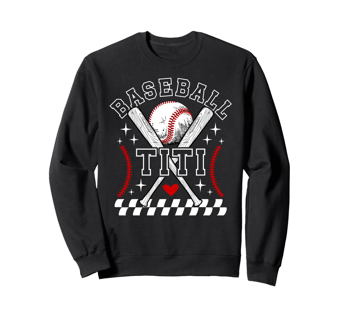 Baseball Titi Baseball Player Sweatshirt - Custom Art Print for Adults - T-Shirt, Sweatshirt, Hoodie