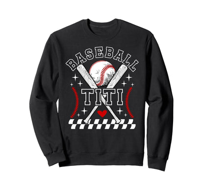 Baseball Titi Baseball Player Sweatshirt - Custom Art Print for Adults - T-Shirt, Sweatshirt, Hoodie