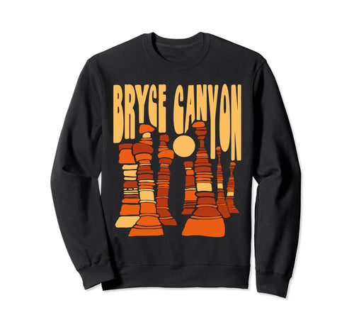Bryce Canyon National Park Hoo Doo Sweatshirt - Trendy Graphic Men Women - T-Shirt, Sweatshirt, Hoodie