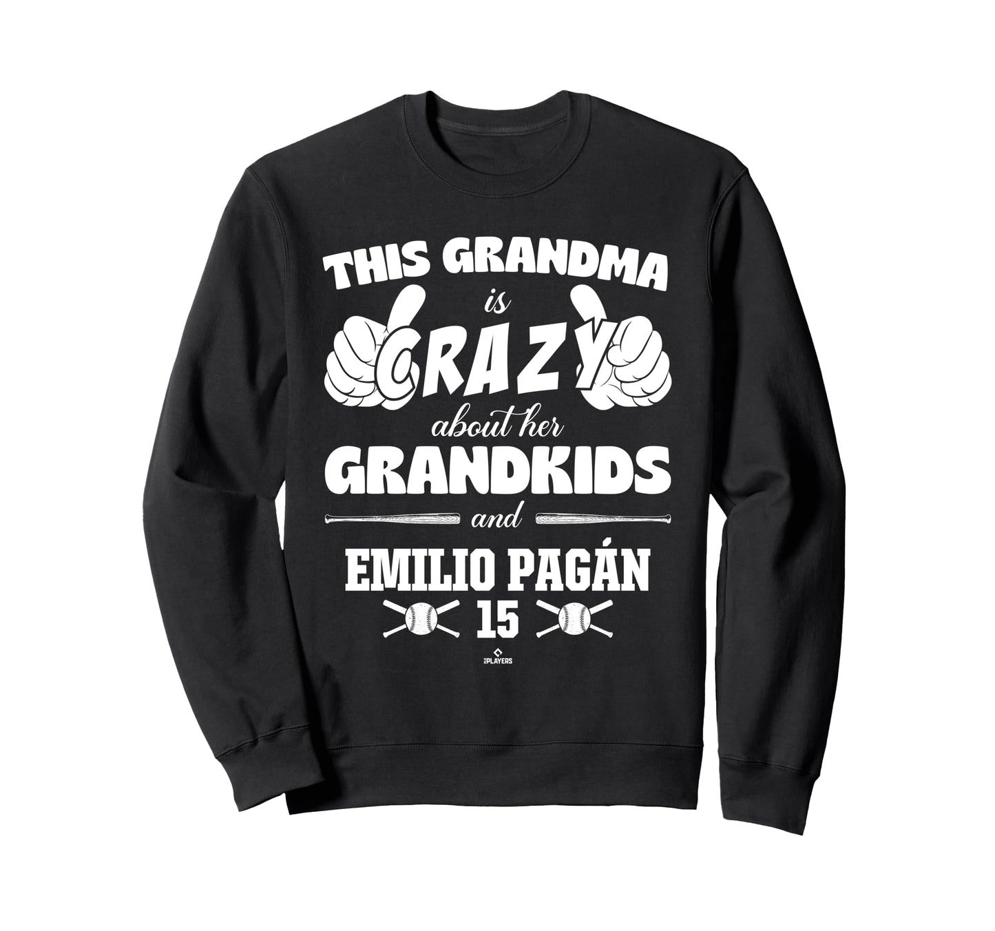Grandma Crazy Emilio Pag N Cincinnati Sweatshirt - Graphic Print Men Women - T-Shirt, Sweatshirt, Hoodie