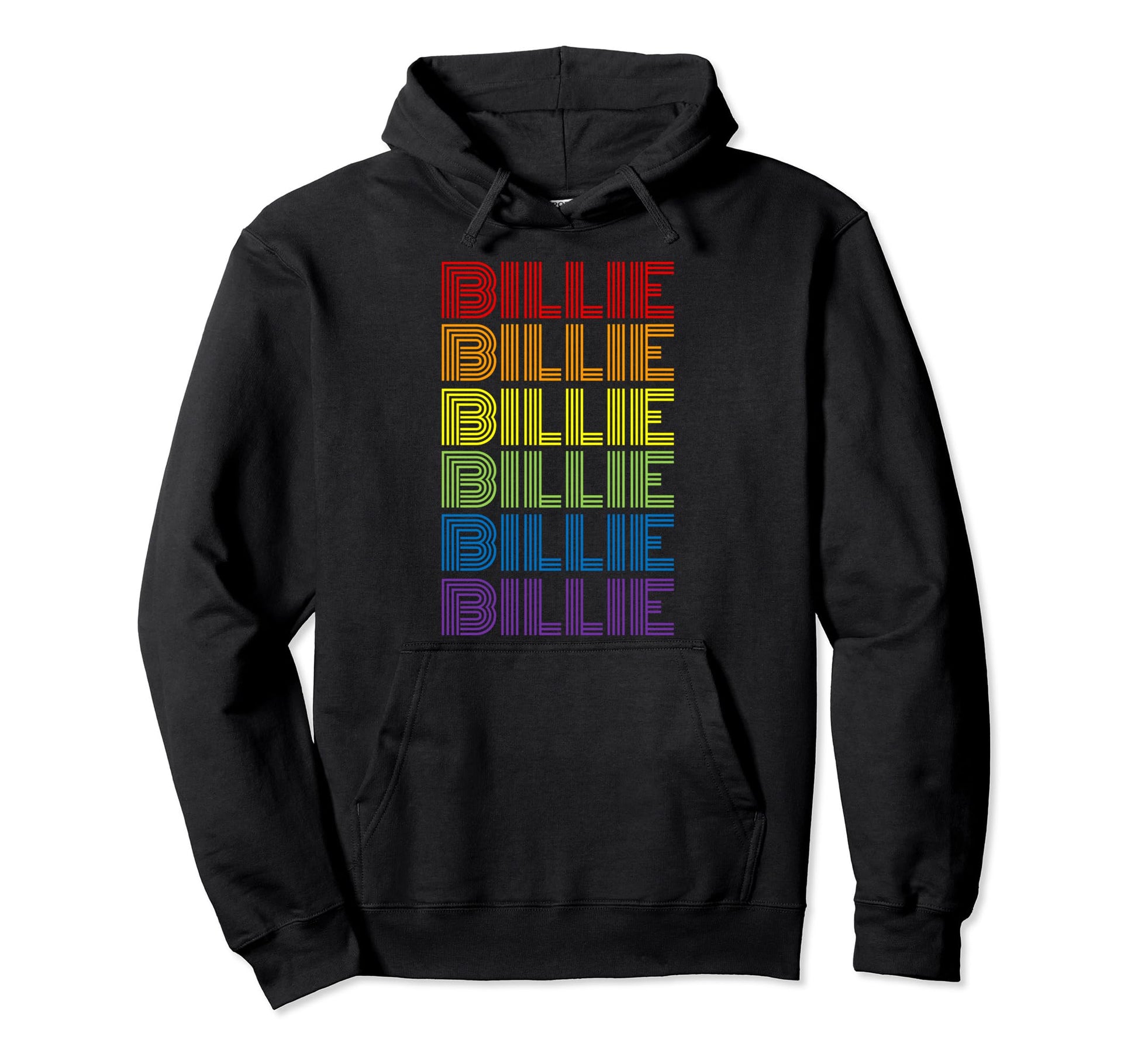 Billie Rainbow Hoodie - Graphic Print Unisex - T-Shirt, Sweatshirt, Hoodie