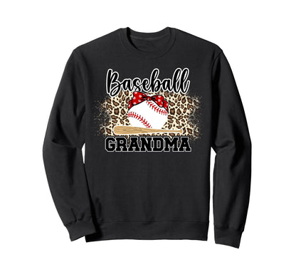 Baseball Grandma Baseball Player Sweatshirt - Novelty Apparel Men Women - T-Shirt, Sweatshirt, Hoodie