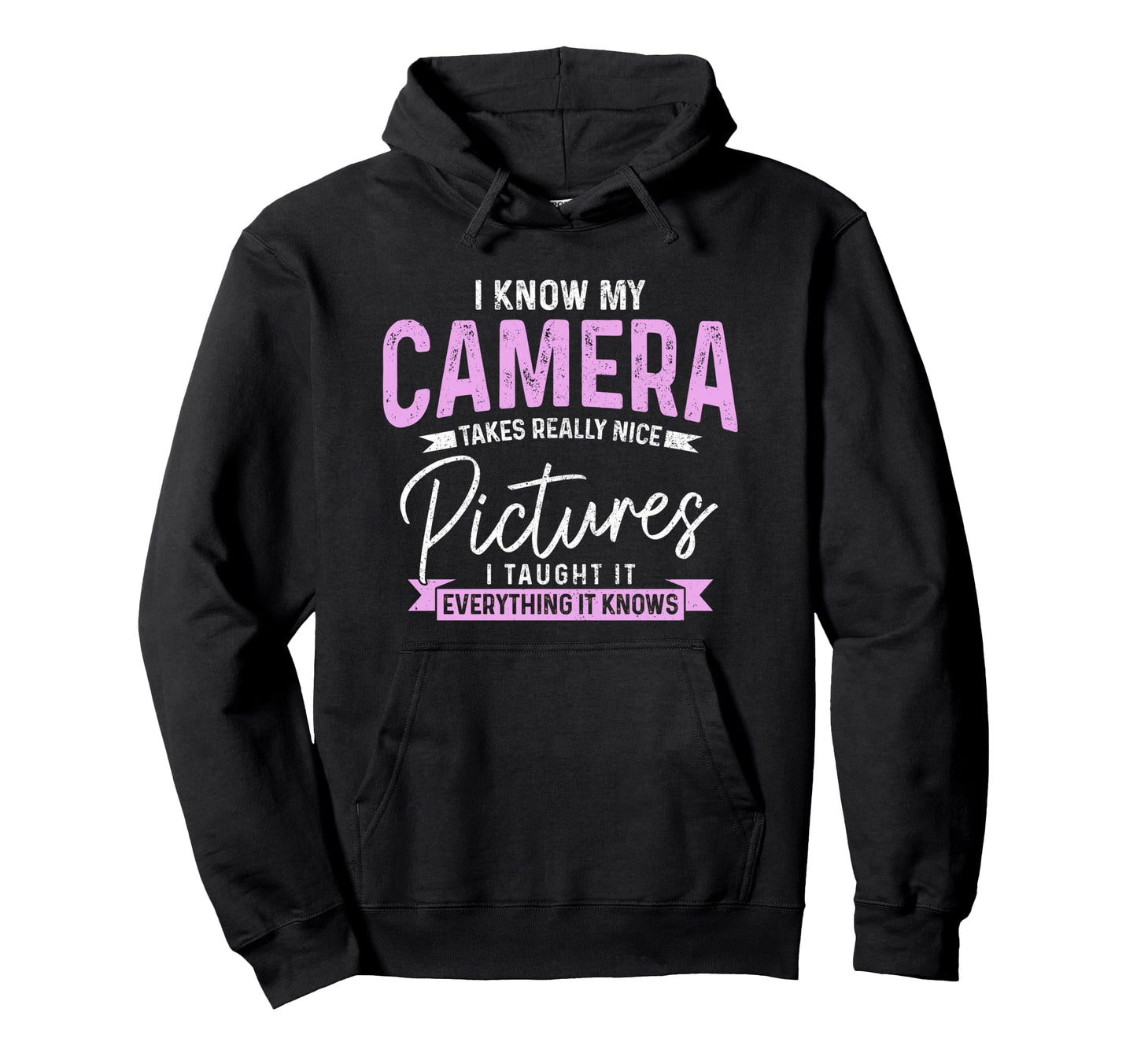 Funny Photographer Camera Funny Hoodie - Fun Novelty Design Unisex - T-Shirt, Sweatshirt, Hoodie