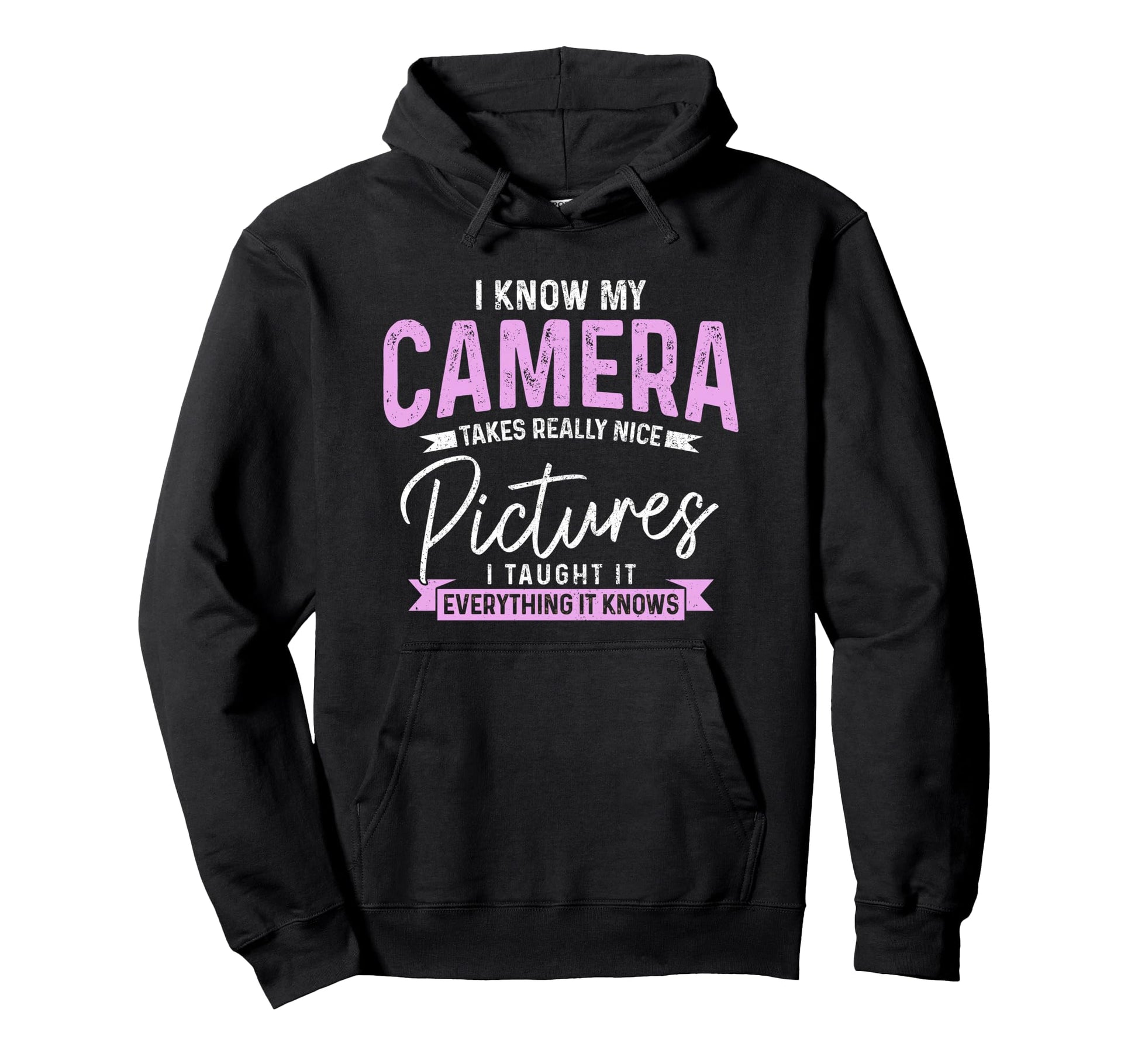 Funny Photographer Camera Funny Hoodie - Fun Novelty Design Unisex - T-Shirt, Sweatshirt, Hoodie