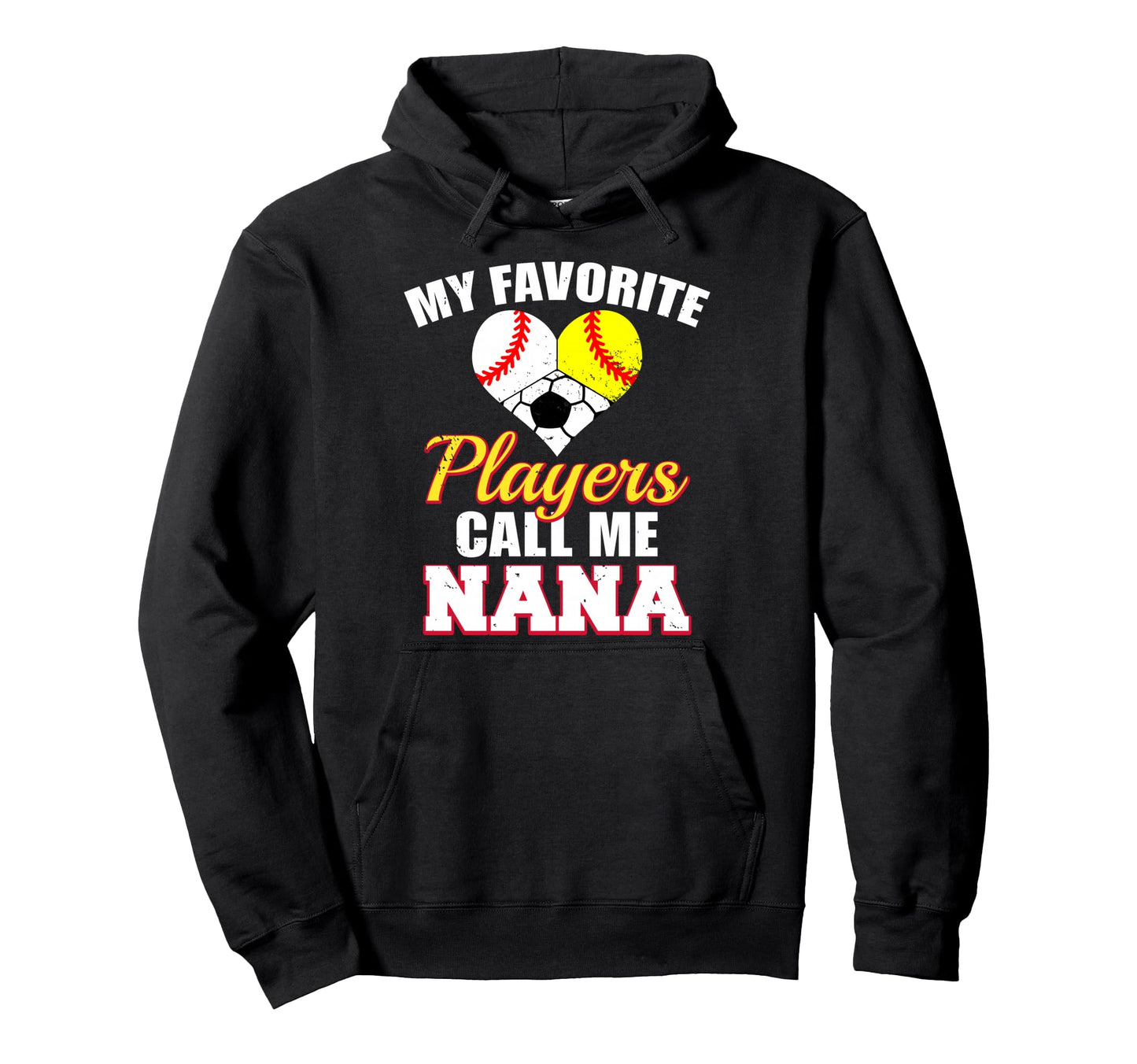My Favorite Players Baseball Softball Hoodie - Streetwear Style for Adults - T-Shirt, Sweatshirt, Hoodie