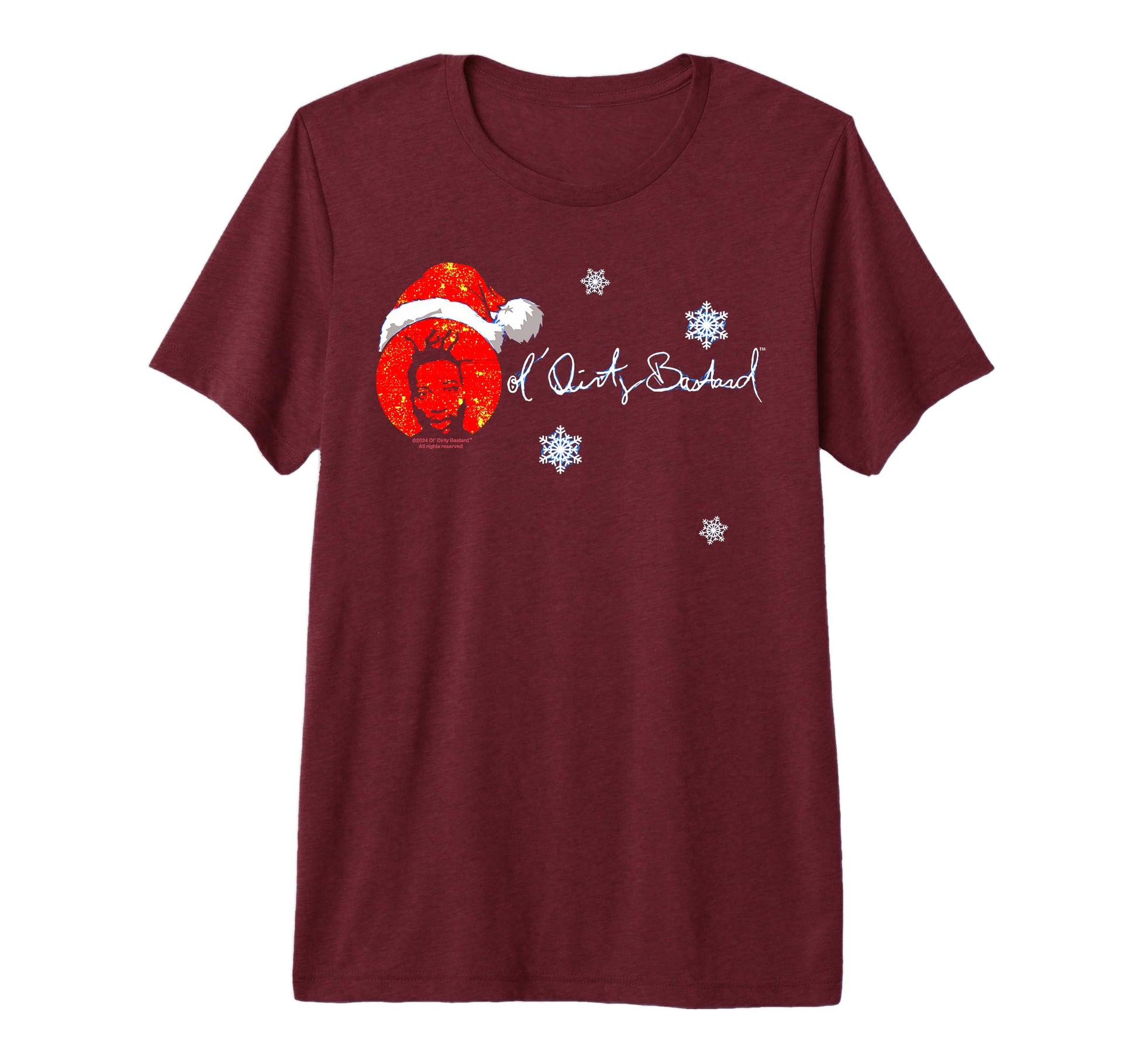 Odb Ol Dirty Ba Ard Logo Rap Santa Snow T-Shirt - Novelty Apparel Unisex - T-Shirt, Sweatshirt, Hoodie