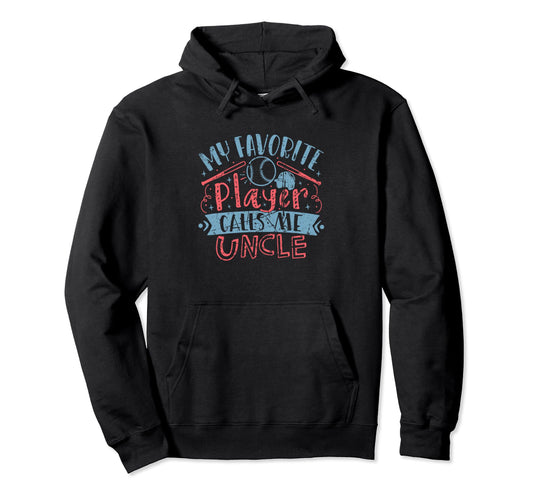 My Favorite Baseball Softball Player Hoodie - Streetwear Style for Adults - T-Shirt, Sweatshirt, Hoodie