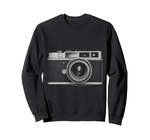 Camera Lover Photography Gift Sweatshirt - Graphic Print Men Women - T-Shirt, Sweatshirt, Hoodie