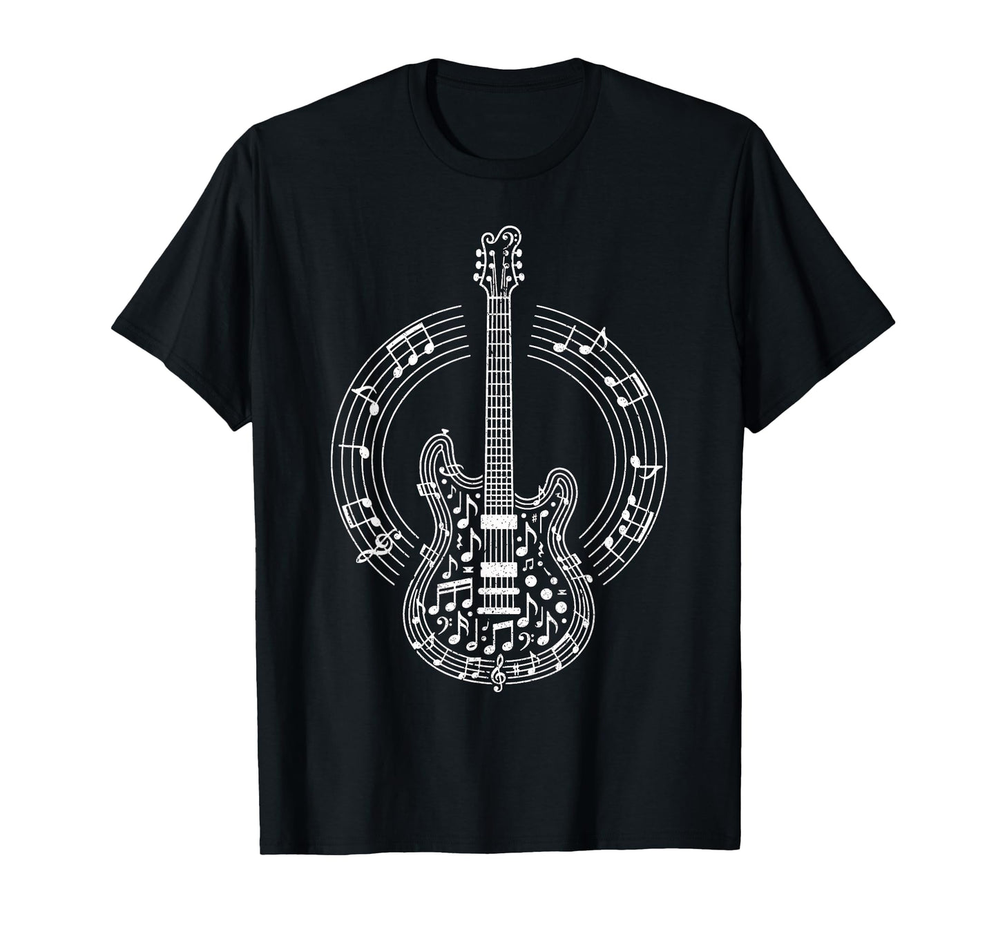 Electric Guitar Rock Band Guitarist T-Shirt - Aesthetic Graphic Men Women - T-Shirt, Sweatshirt, Hoodie