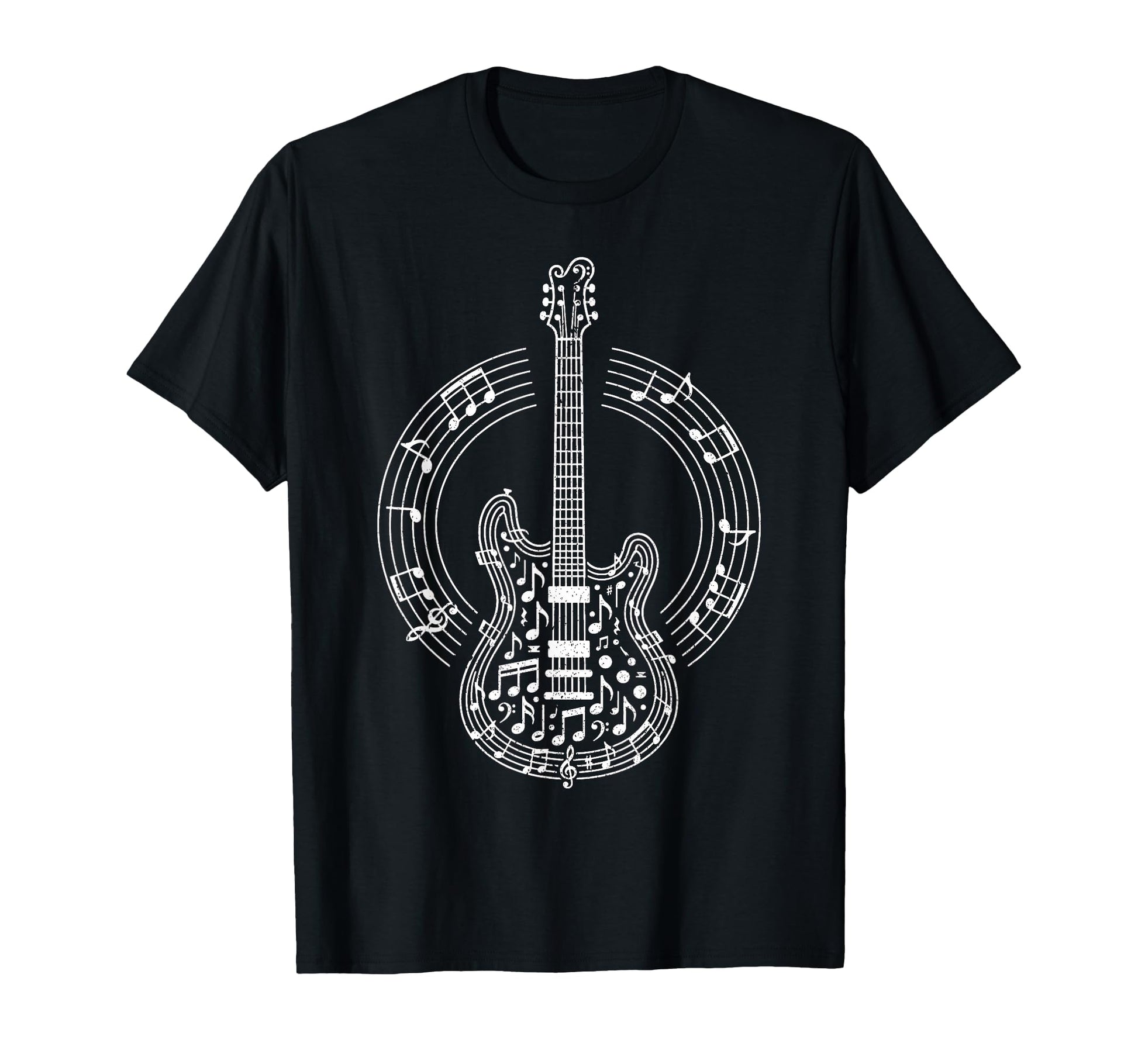 Electric Guitar Rock Band Guitarist T-Shirt - Aesthetic Graphic Men Women - T-Shirt, Sweatshirt, Hoodie