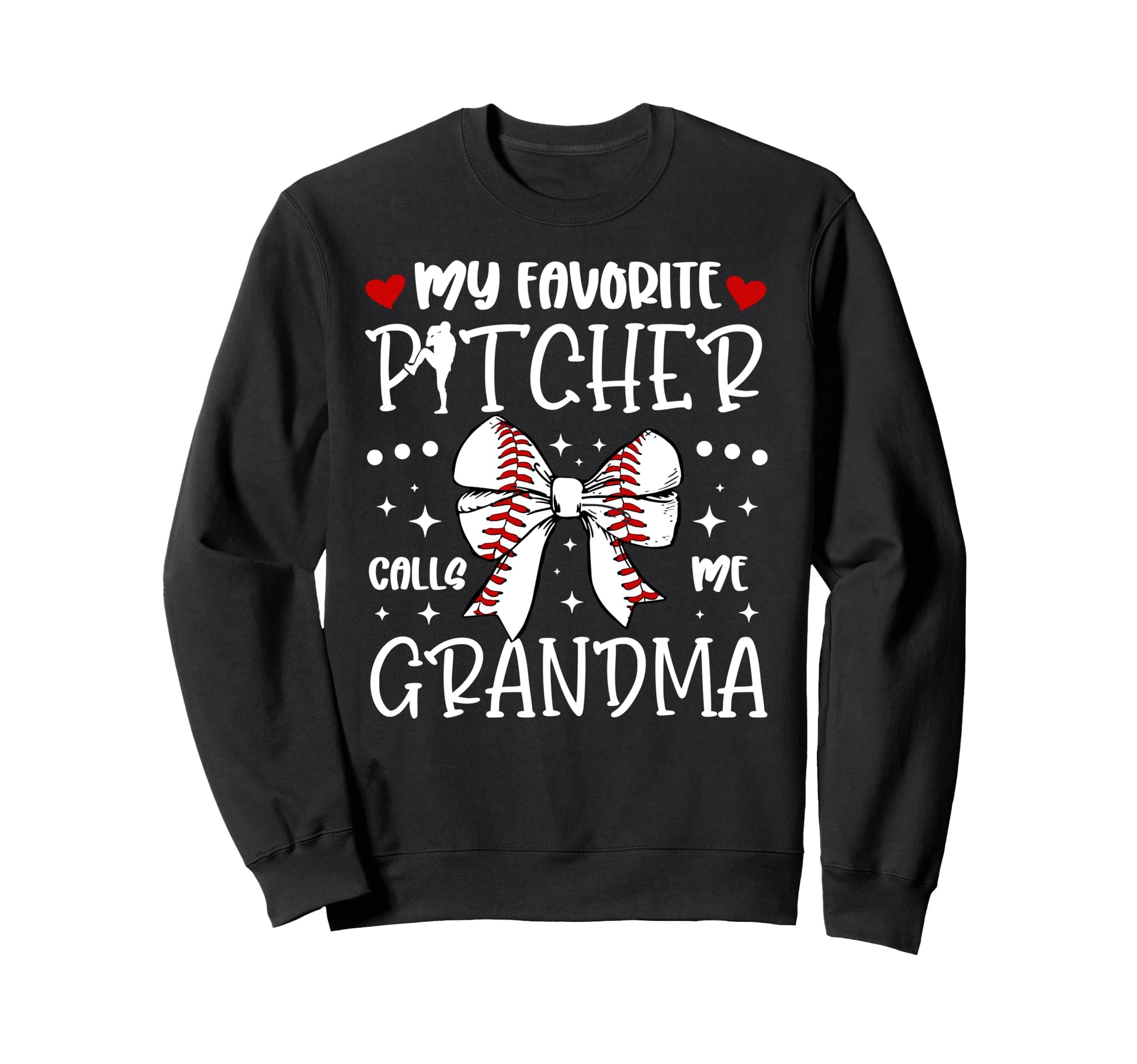 My Favorite Baseball Pitcher Sweatshirt - Custom Art Print for Adults - T-Shirt, Sweatshirt, Hoodie