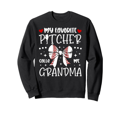 My Favorite Baseball Pitcher Sweatshirt - Custom Art Print for Adults - T-Shirt, Sweatshirt, Hoodie