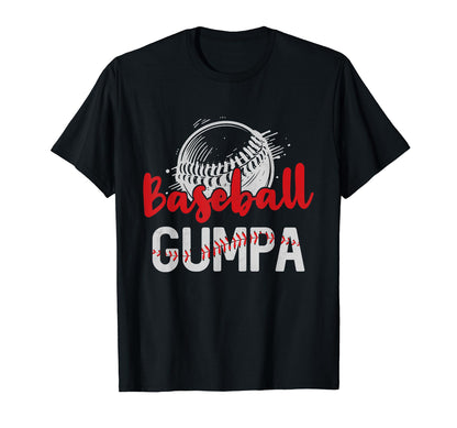 Baseball Gumpa Fathers Day Dad Grandpa T-Shirt - Streetwear Style Unisex - T-Shirt, Sweatshirt, Hoodie