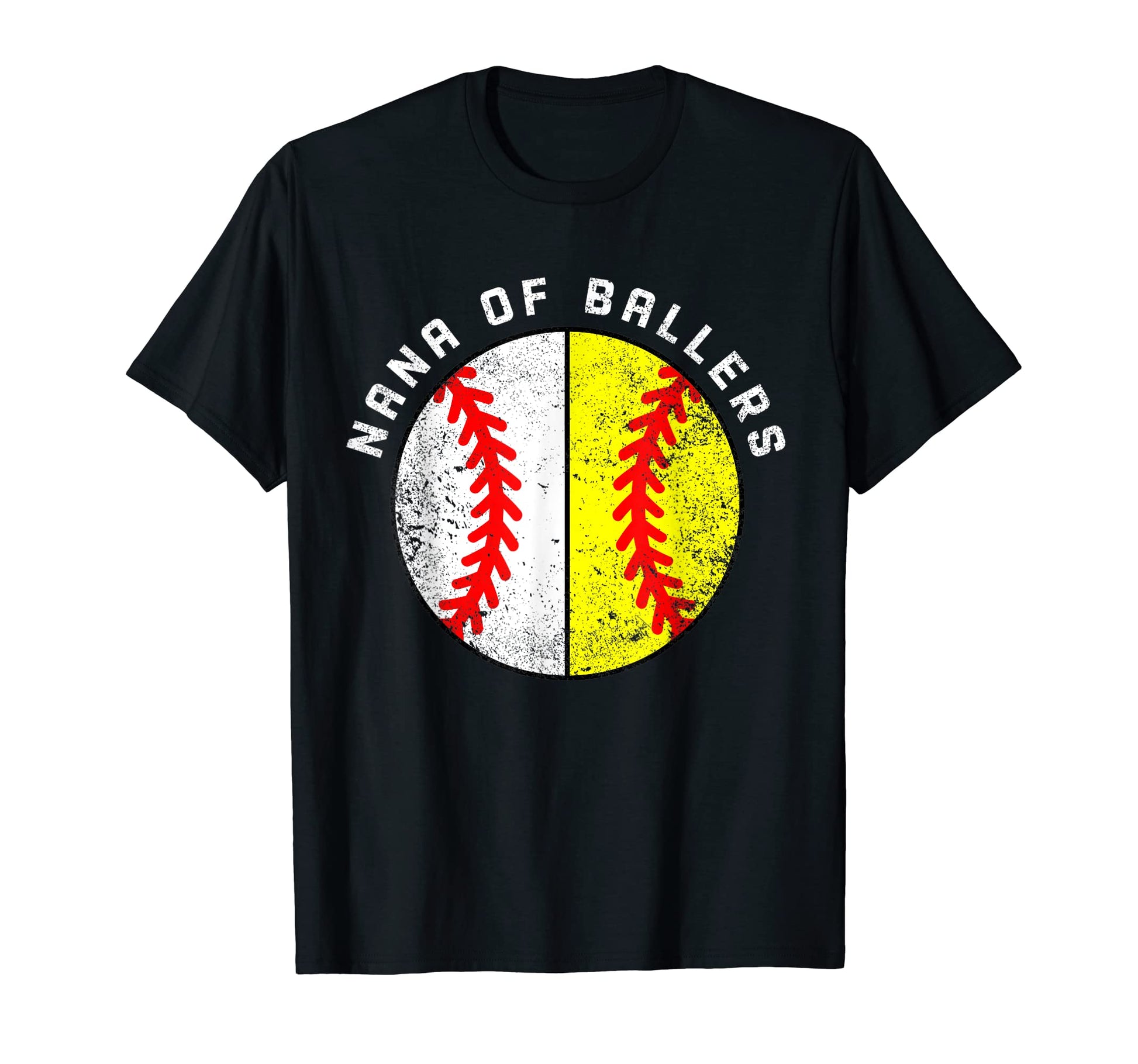 Nana Ballers Funny Baseball Softball Nana T-Shirt - Minimalist Print Unisex - T-Shirt, Sweatshirt, Hoodie