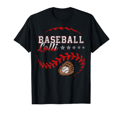 Baseball Lolli Funny Baseball Family T-Shirt - Trendy Graphic for Adults - T-Shirt, Sweatshirt, Hoodie