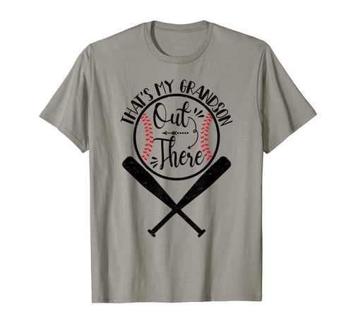 Thats My Grandson Out There Baseball T-Shirt - Aesthetic Graphic Men Women - T-Shirt, Sweatshirt, Hoodie