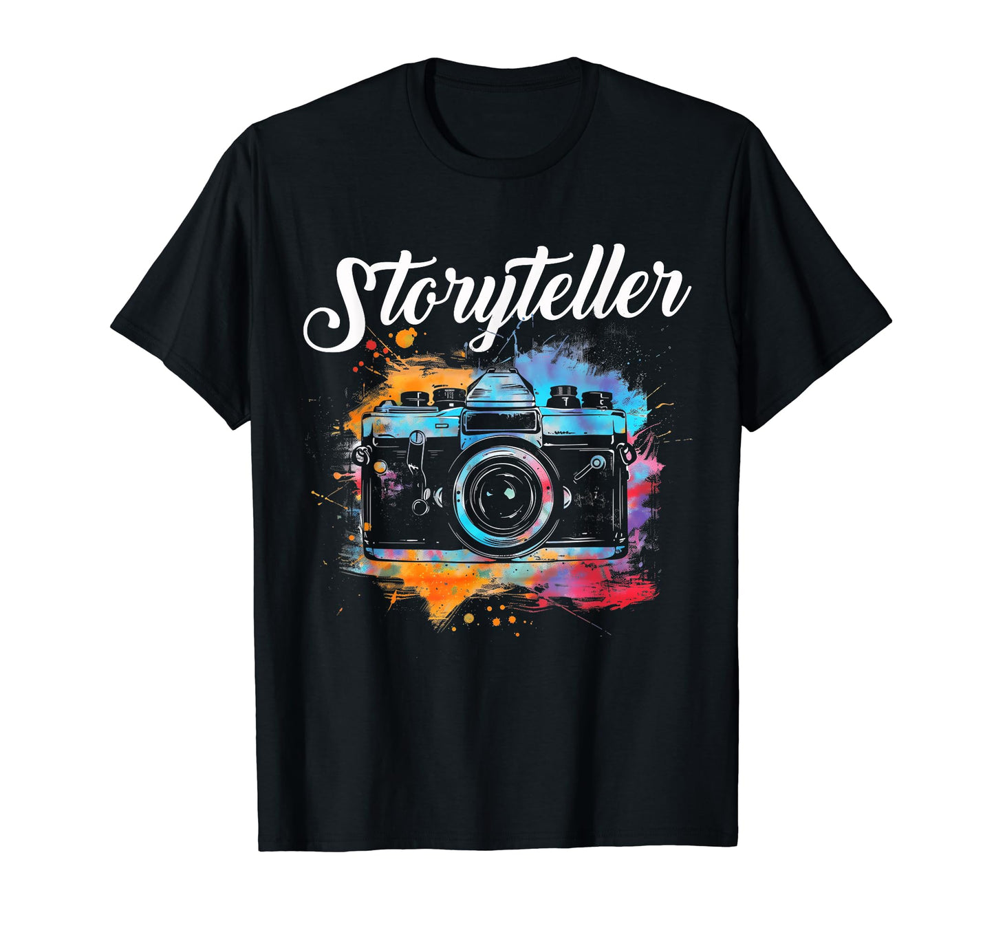 Photographer Storyteller Camera Photography T-Shirt - Trendy Graphic Unisex - T-Shirt, Sweatshirt, Hoodie