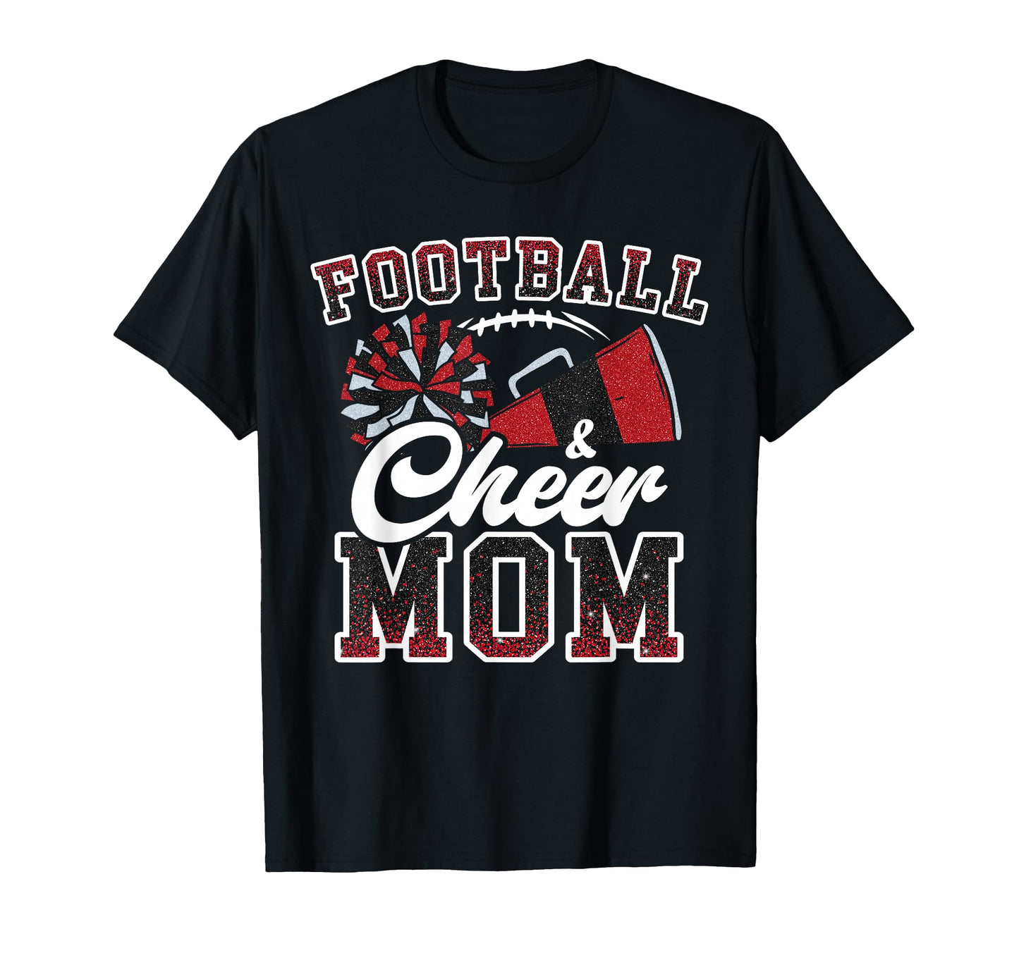 Loud Proud Football And Cheer Mom T-Shirt - Streetwear Style Men Women - T-Shirt, Sweatshirt, Hoodie