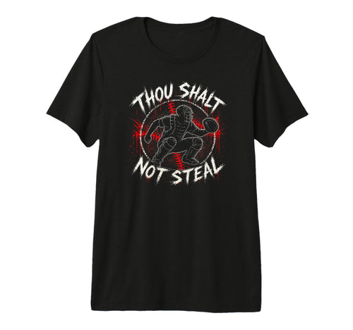 Baseball Catchers Mom Waring Thou T-Shirt - Novelty Apparel for Adults - T-Shirt, Sweatshirt, Hoodie