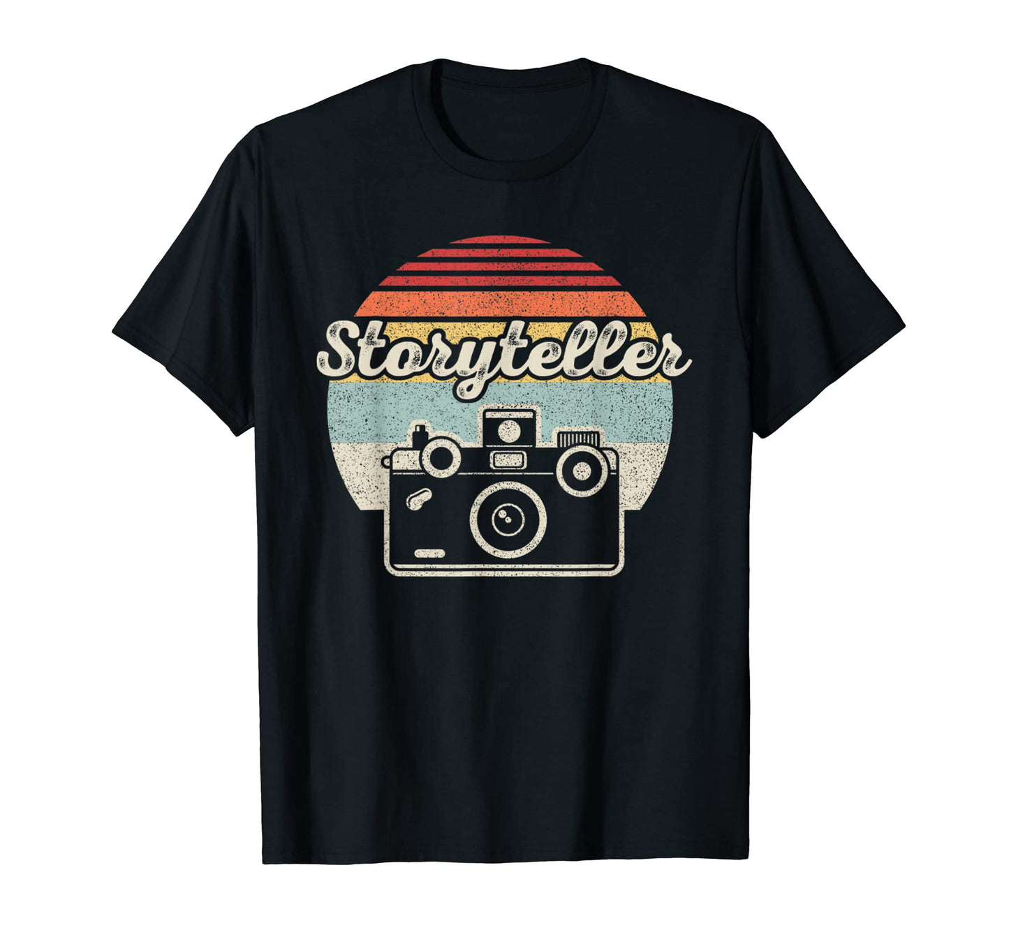 Storyteller Camera Photography T-Shirt - Streetwear Style for Adults - T-Shirt, Sweatshirt, Hoodie