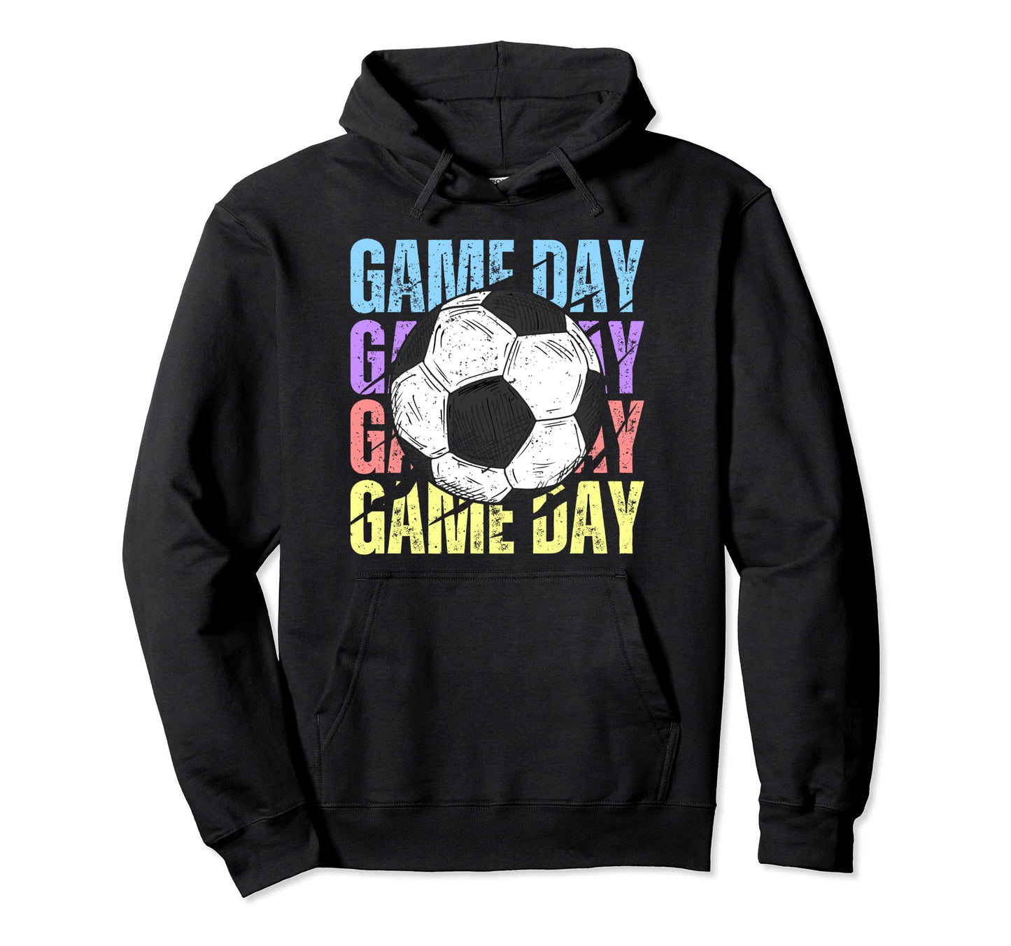 Game Day Soccer Lovers Mom Mothers Day Hoodie - Minimalist Print Men Women - T-Shirt, Sweatshirt, Hoodie