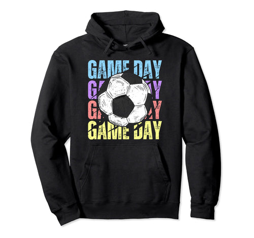 Game Day Soccer Lovers Mom Mothers Day Hoodie - Minimalist Print Men Women - T-Shirt, Sweatshirt, Hoodie
