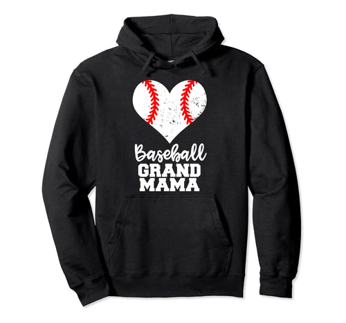 Baseball Grandmama Funny Baseball Hoodie - Streetwear Style Men Women - T-Shirt, Sweatshirt, Hoodie