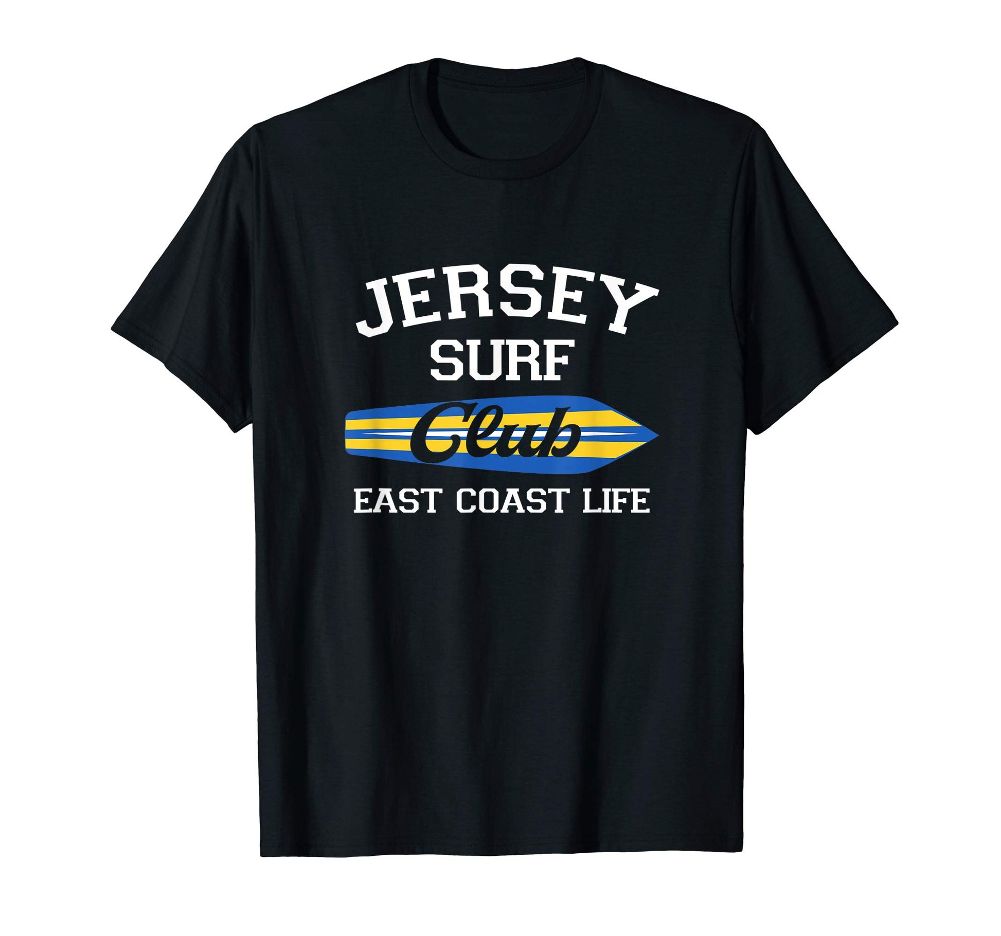 Jersey Surf Club Surfing Beach T-Shirt - Casual Everyday Wear for Adults - T-Shirt, Sweatshirt, Hoodie