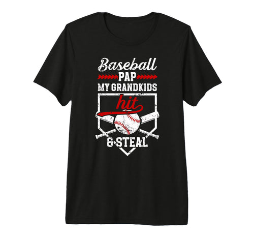 Mens Baseball Pap Grandpa Funny Pap T-Shirt - Graphic Print Unisex - T-Shirt, Sweatshirt, Hoodie