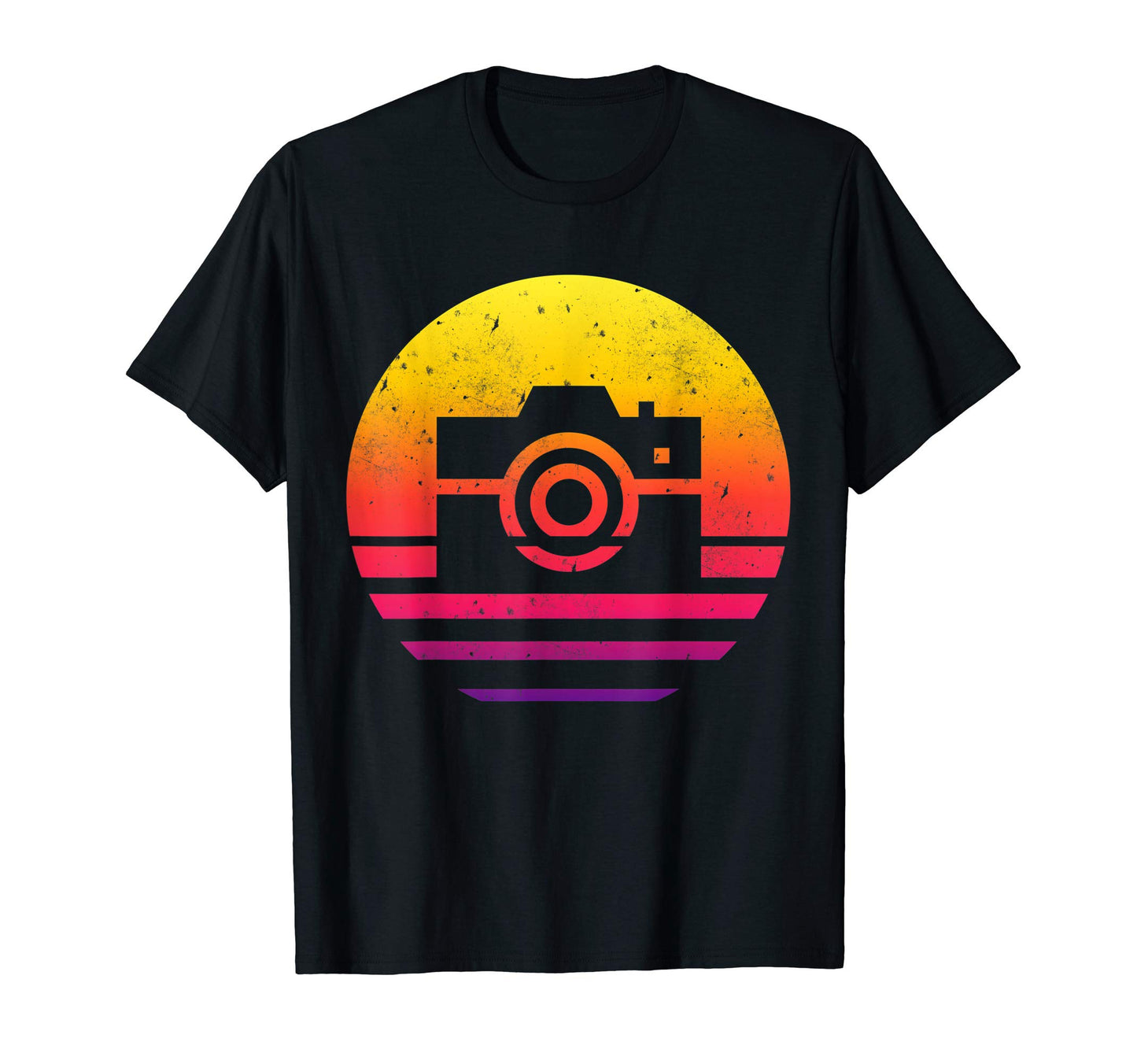 Camera Photographer Sunset Love T-Shirt - Streetwear Style Unisex - T-Shirt, Sweatshirt, Hoodie