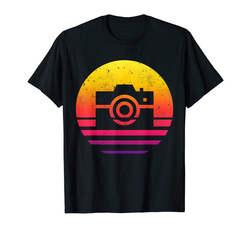 Camera Photographer Sunset Love T-Shirt - Streetwear Style Unisex - T-Shirt, Sweatshirt, Hoodie