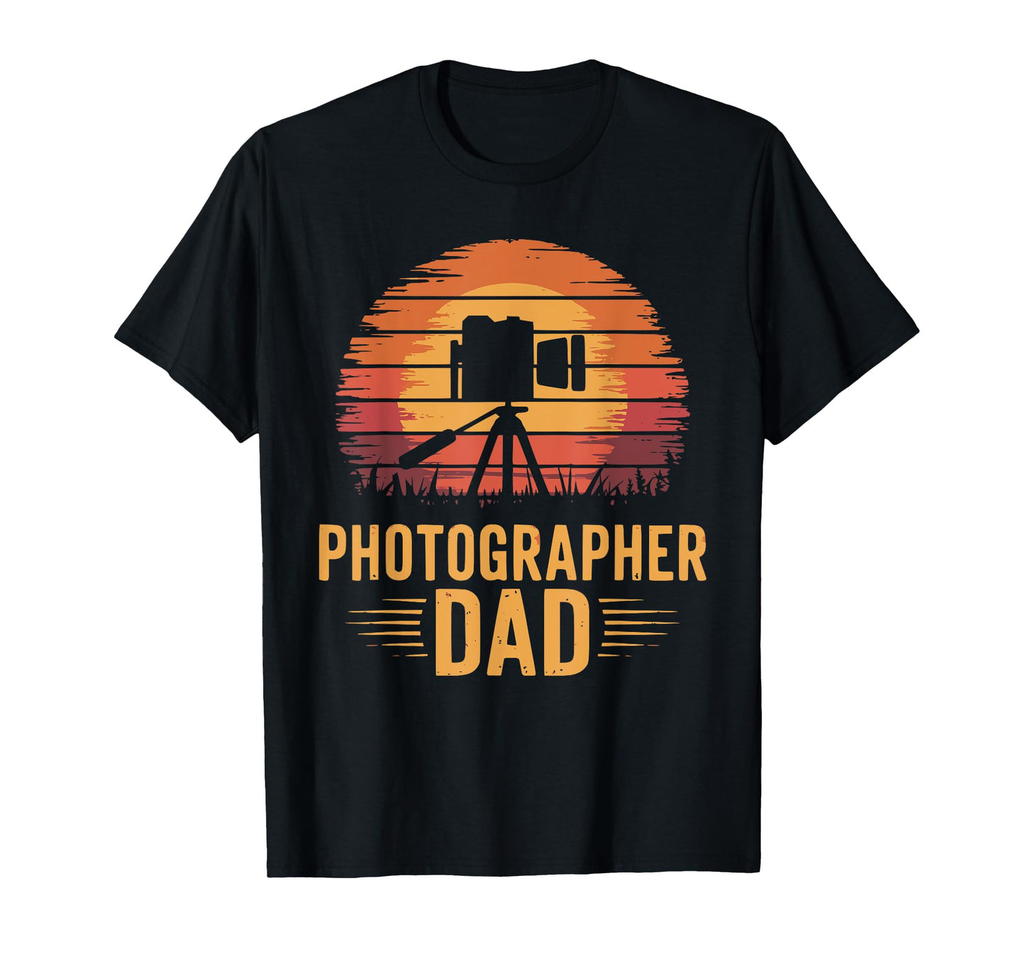 Photographer Dad Camera T-Shirt - Casual Everyday Wear for Adults - T-Shirt, Sweatshirt, Hoodie