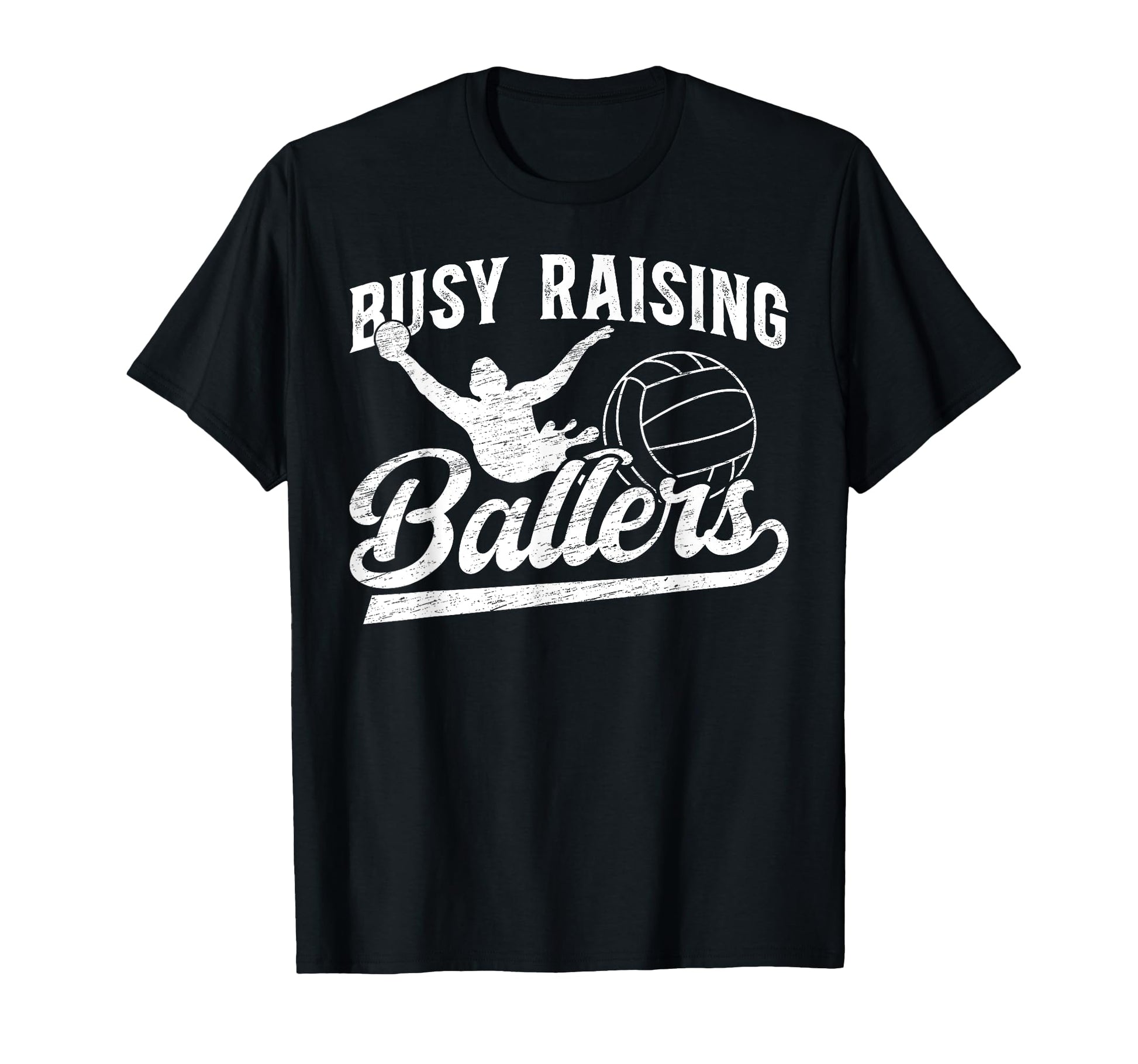Raising Ballers Water Polo Dad Water T-Shirt - Unique Graphic Men Women - T-Shirt, Sweatshirt, Hoodie