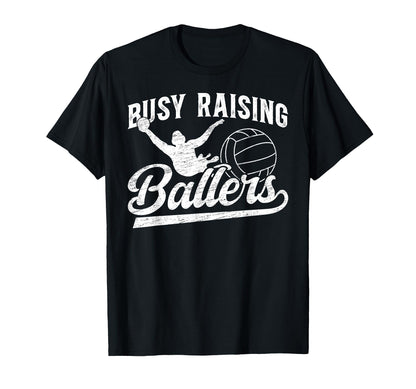 Raising Ballers Water Polo Dad Water T-Shirt - Unique Graphic Men Women - T-Shirt, Sweatshirt, Hoodie