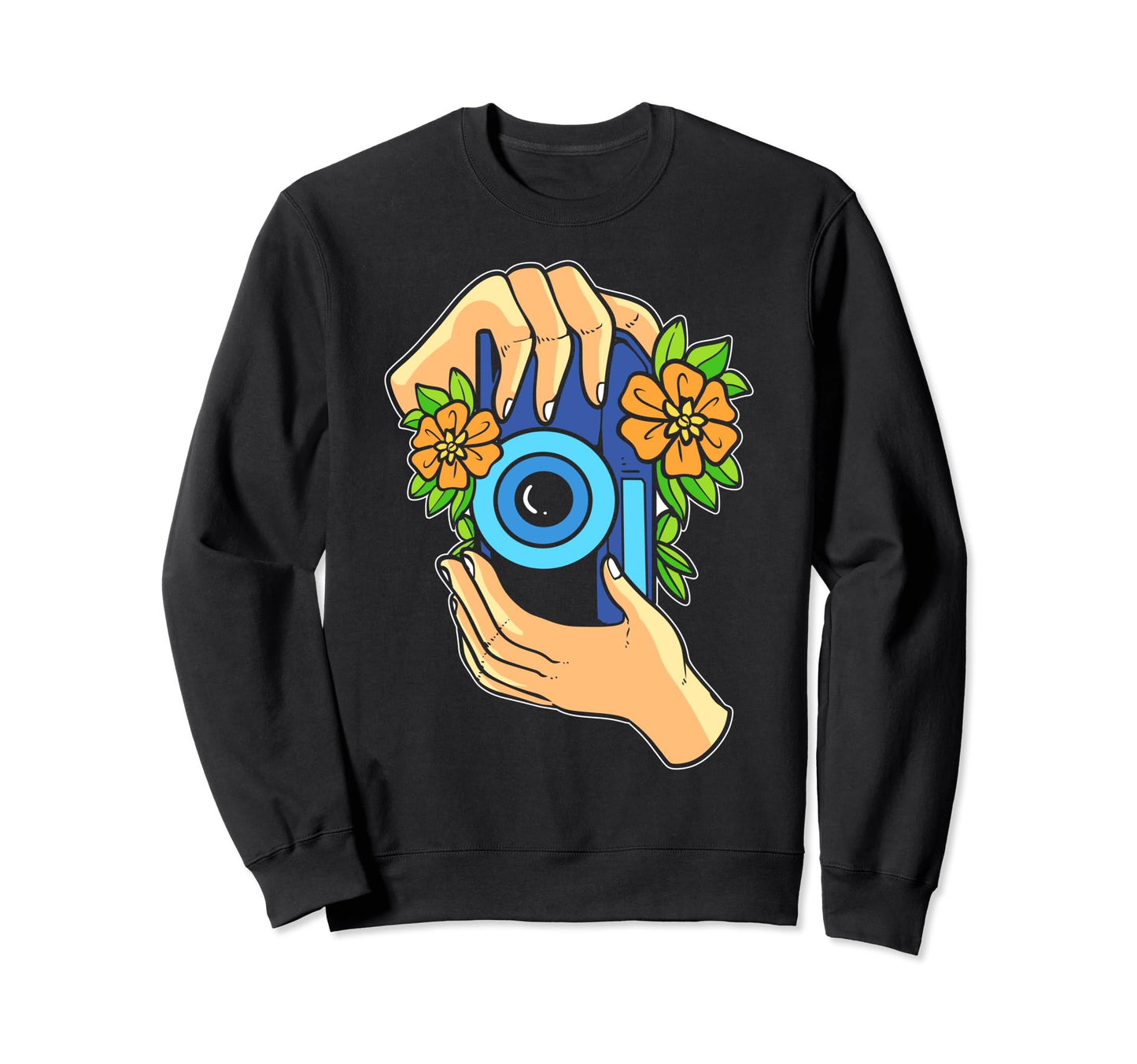Camera Antique Camera Collector Sweatshirt - Trendy Graphic for Adults - T-Shirt, Sweatshirt, Hoodie