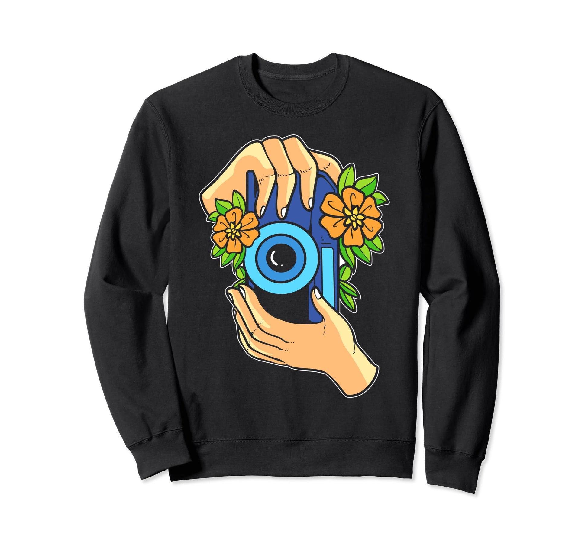 Camera Antique Camera Collector Sweatshirt - Trendy Graphic for Adults - T-Shirt, Sweatshirt, Hoodie