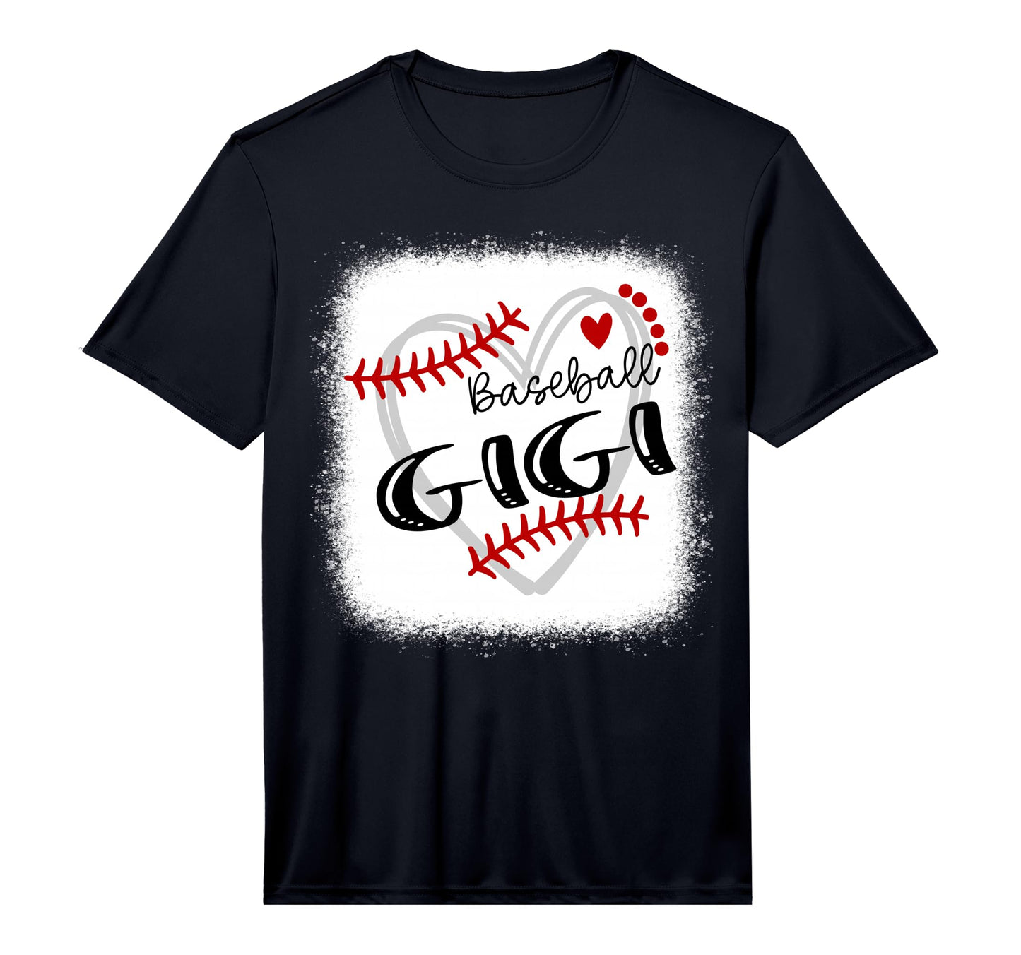 Personalized Baseball Heart Gigi T-Shirt - Streetwear Style Unisex - T-Shirt, Sweatshirt, Hoodie