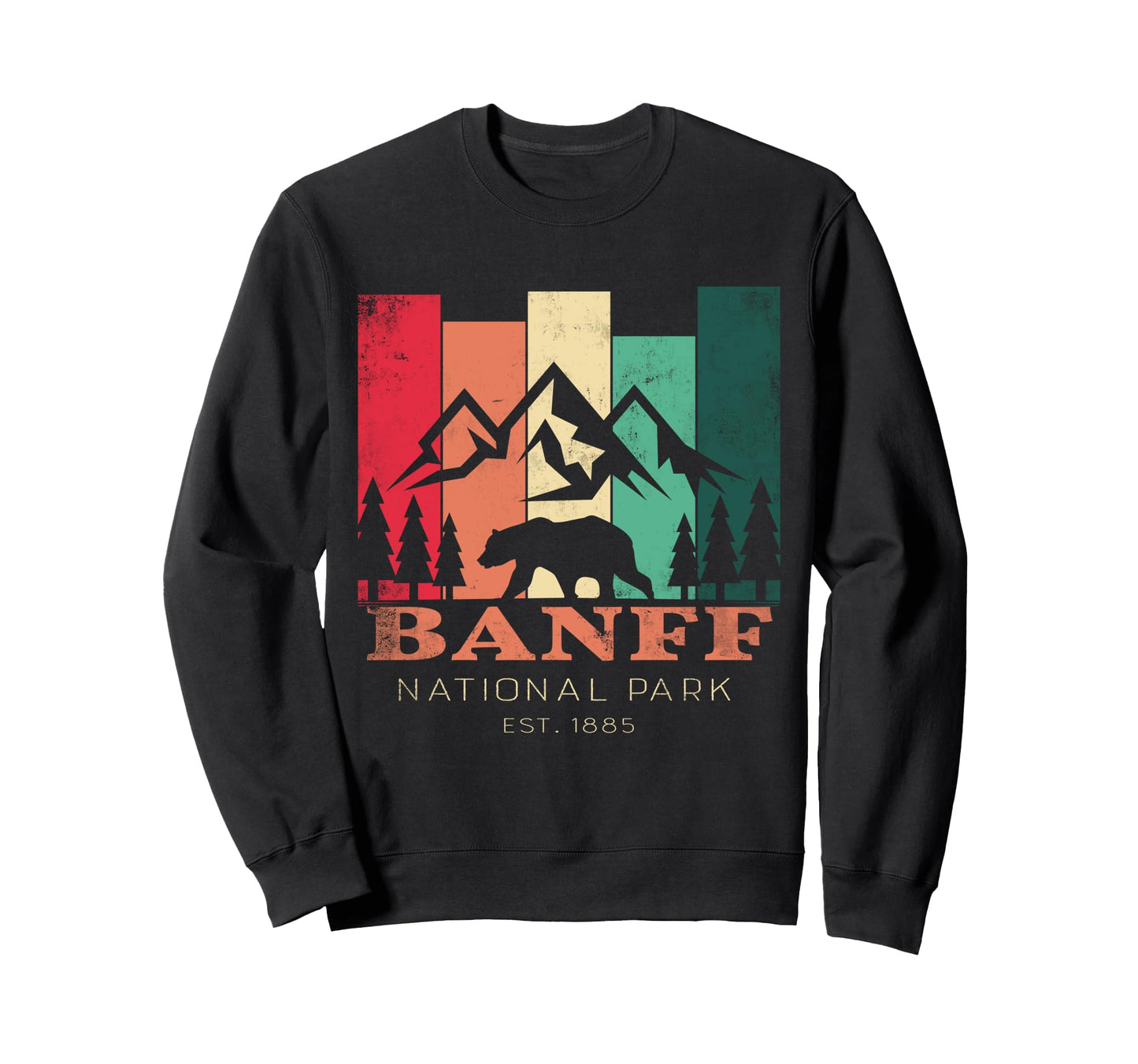 Banff National Park Canada Souvenir Sweatshirt - Streetwear Style Unisex - T-Shirt, Sweatshirt, Hoodie
