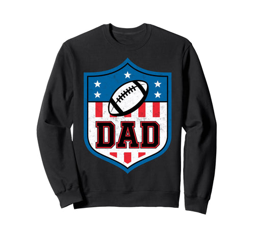 Proud Football Players Dad Sweatshirt - Custom Art Print Men Women - T-Shirt, Sweatshirt, Hoodie