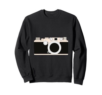 Camera Sweatshirt - Aesthetic Graphic Unisex - T-Shirt, Sweatshirt, Hoodie